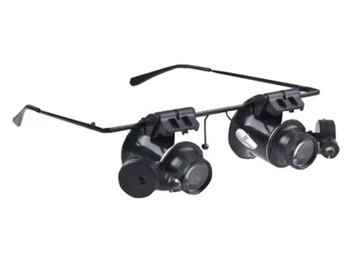 Okulary z lupą HADEX P336