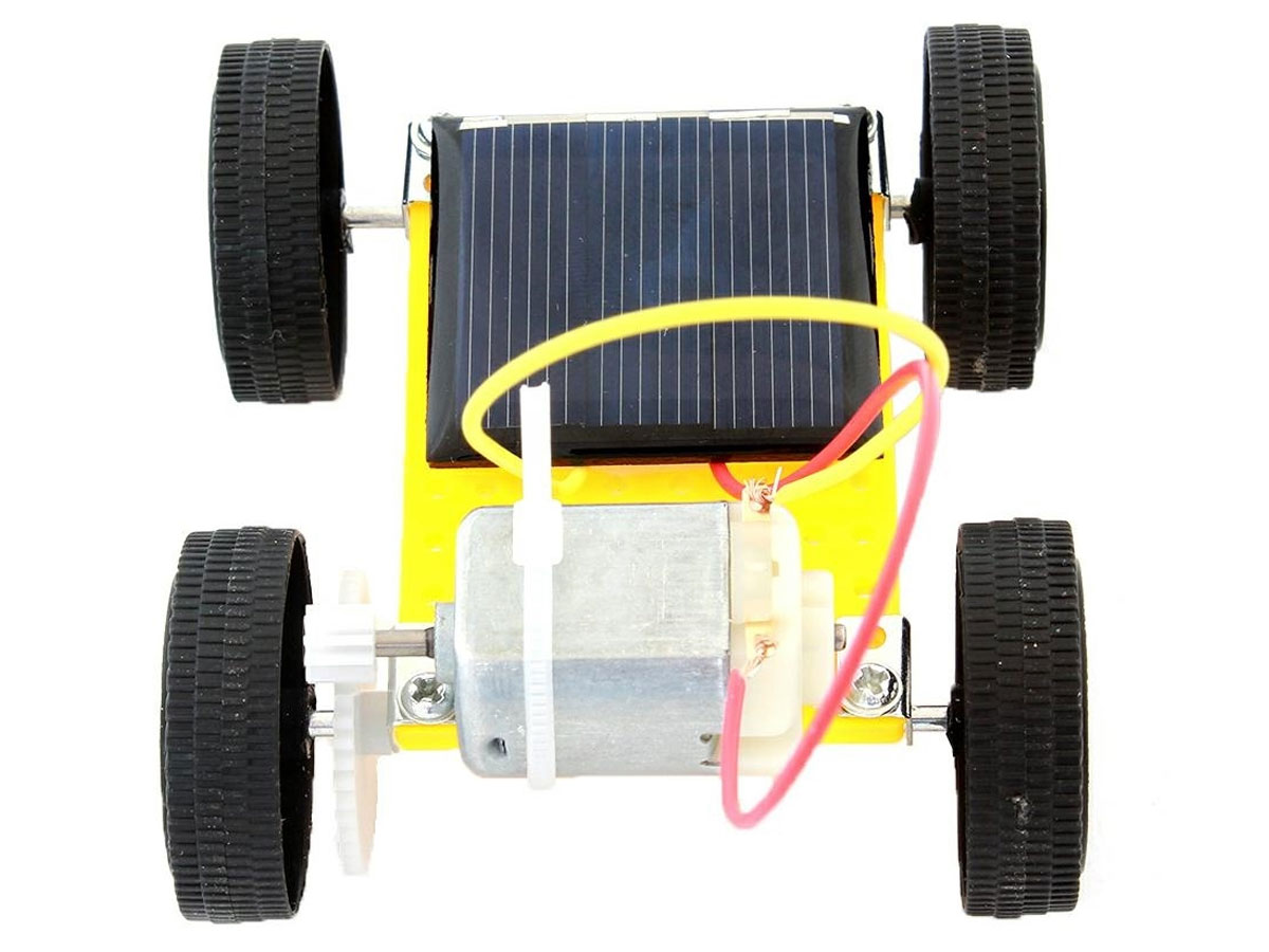 Zestaw solarny samochód DIY
