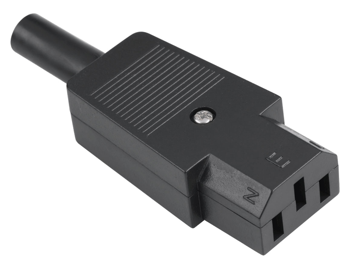 Gniazdo AC 3PIN na kabel komputerowy GNI0121