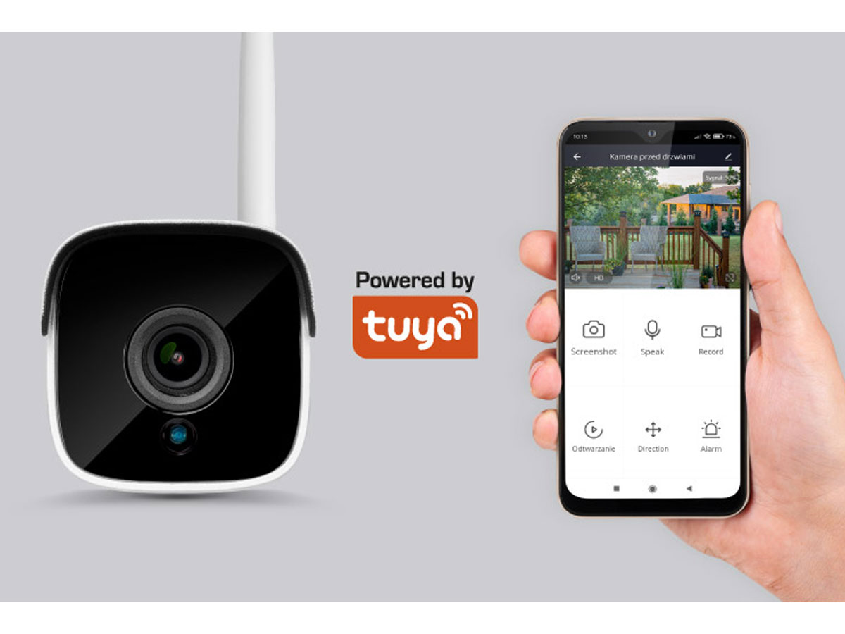 Kamera Wi-Fi zewnętrzna Kruger&Matz Connect C40 Tuya KM2208