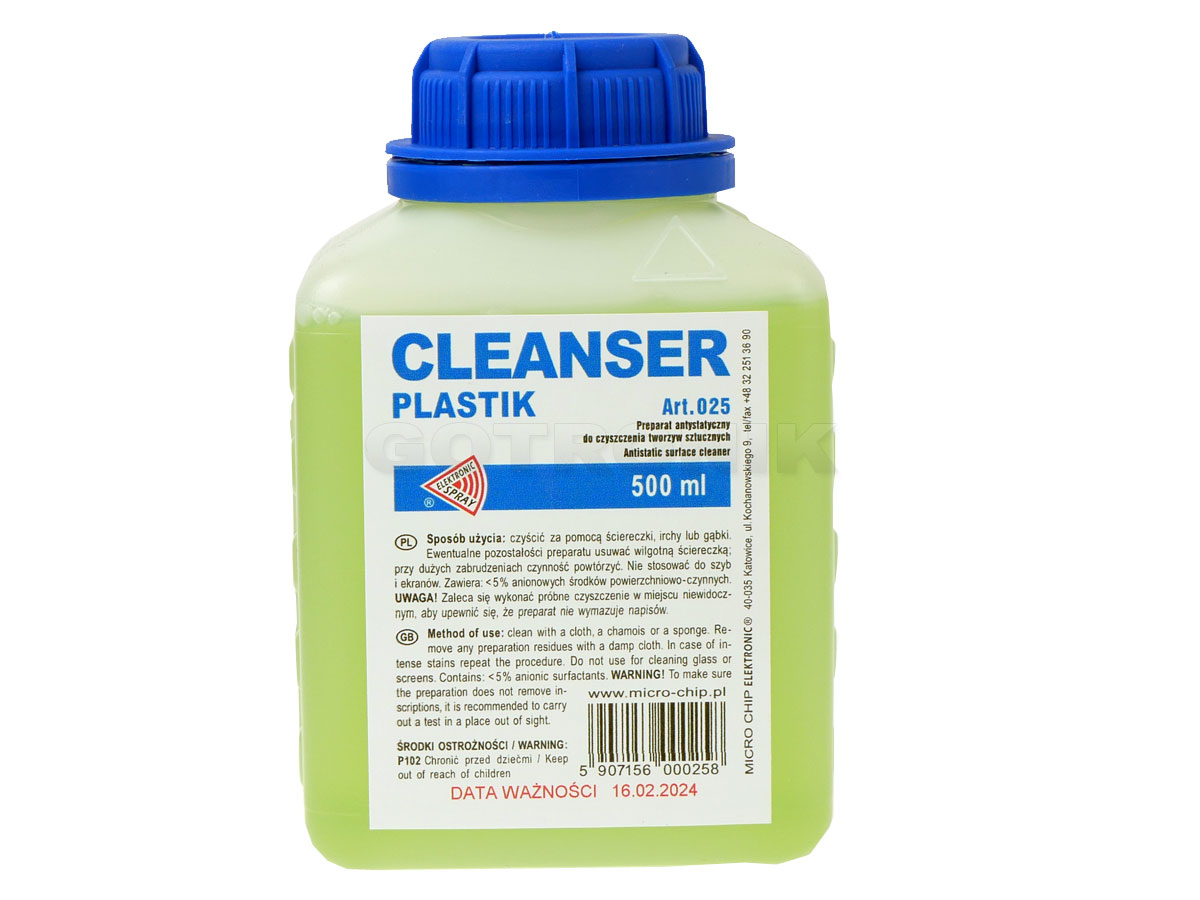 Cleanser Plastik 500ml art.025