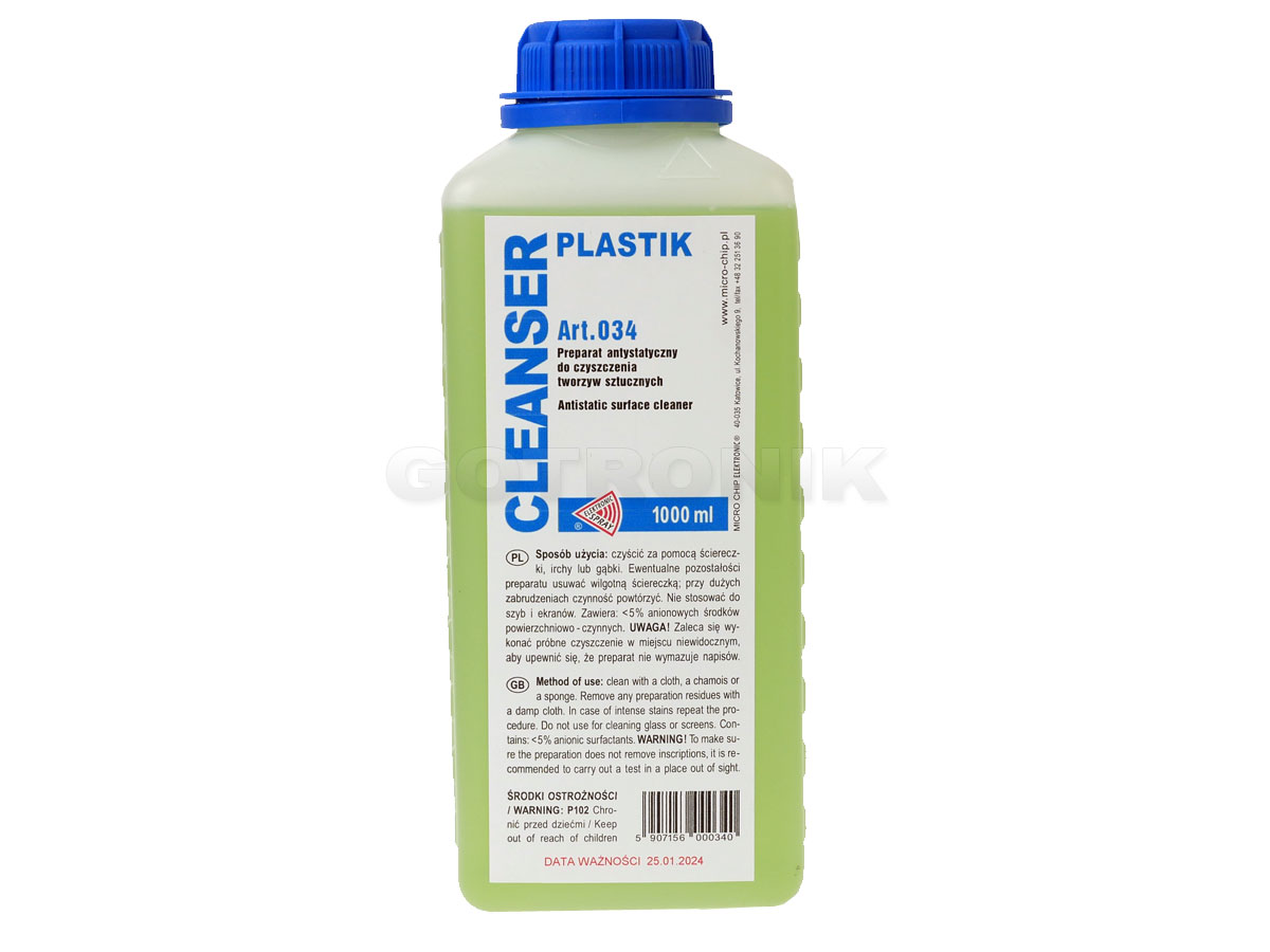 Cleanser Plastik 1000ml art.034