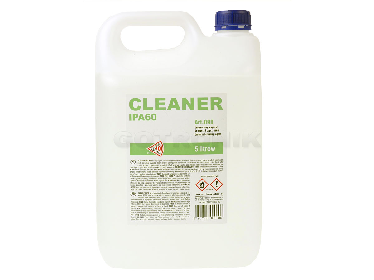 Cleaner IPA 60 5L art.090
