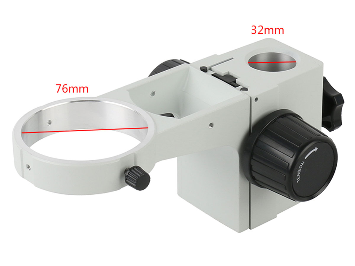  Uchwyt do mikroskopu cyfrowego 76mm otwór na statyw 32mm ELEK-250