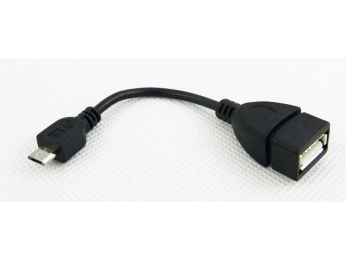 Kabel przejściówka micro USB Adaptor OTG Host USB GOT-064