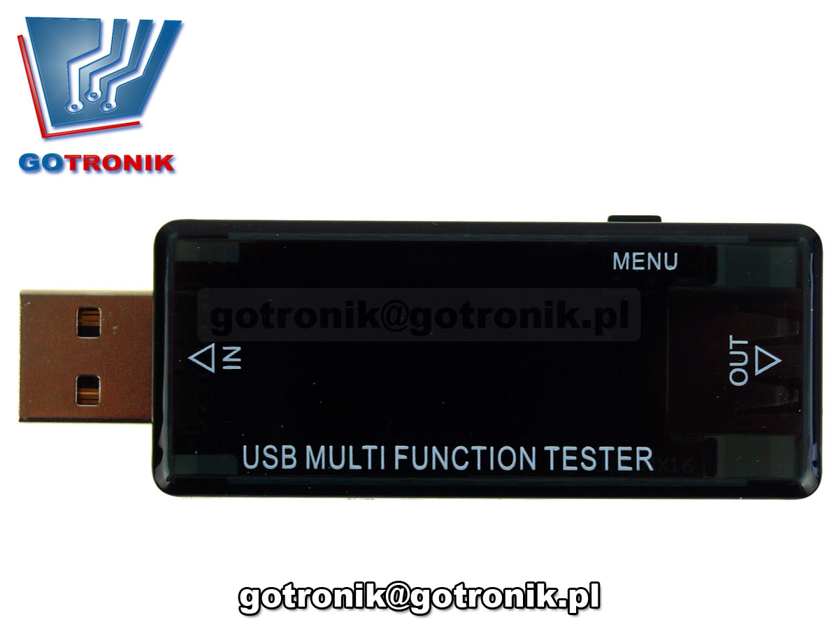 BTE-254 miernik napięcia i prądu portu USB doctor charger