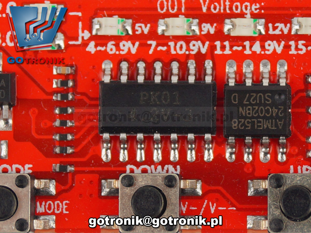 Wyzwalacz - tester dla ładowarek USB QC2.0/3.0 Qualcomm Quick Charge BTE-363