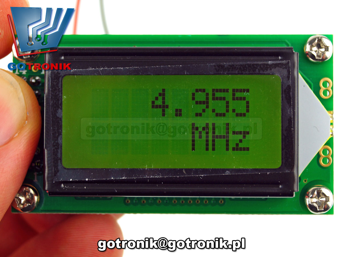 plj-0802 miernik licznik tester częstotliwości 1MHz 1,1GHz ham radio bte-437