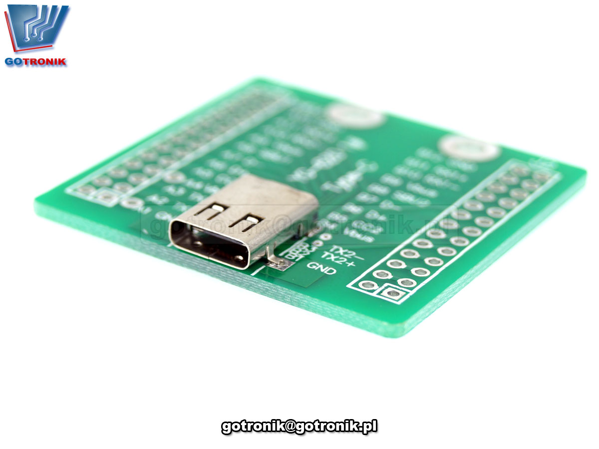 BTE-723 Płytka drukowana z gniazdem USB 3.1 typ C