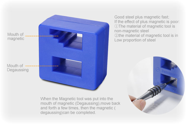 Magnetyzer, demagnetyzer, magnesowanie narzędzi, elementów metalowych