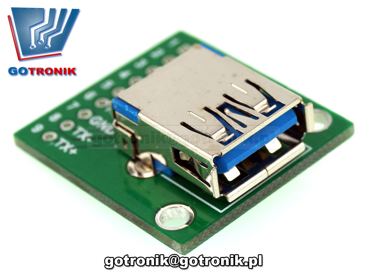 PCB-103 gniazdo USB 3.0 3,0 typ A adapter prototypowe PCB