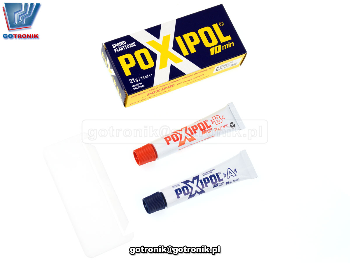 Klej POXIPOL metalizowany spoiwo plastyczne 21g/14ml