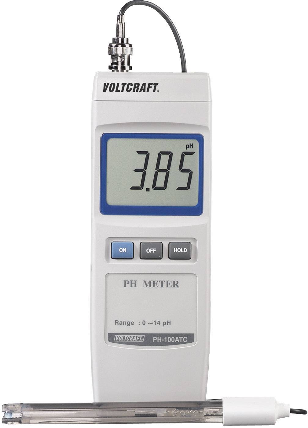 NAR-173 pehametr pH-metr palcowy VOLTCRAFT PH-100ATC