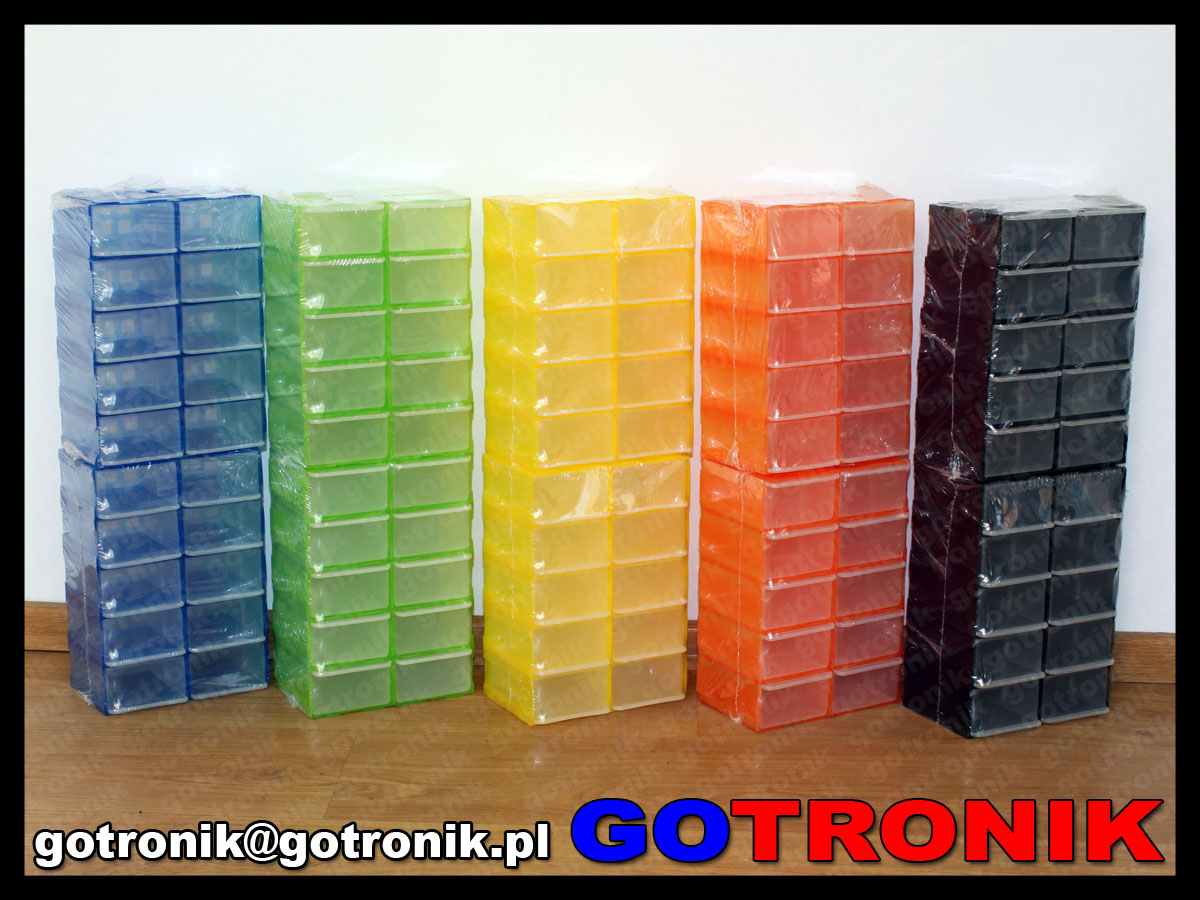 100 sztuk szufladek organizerów skrzynek