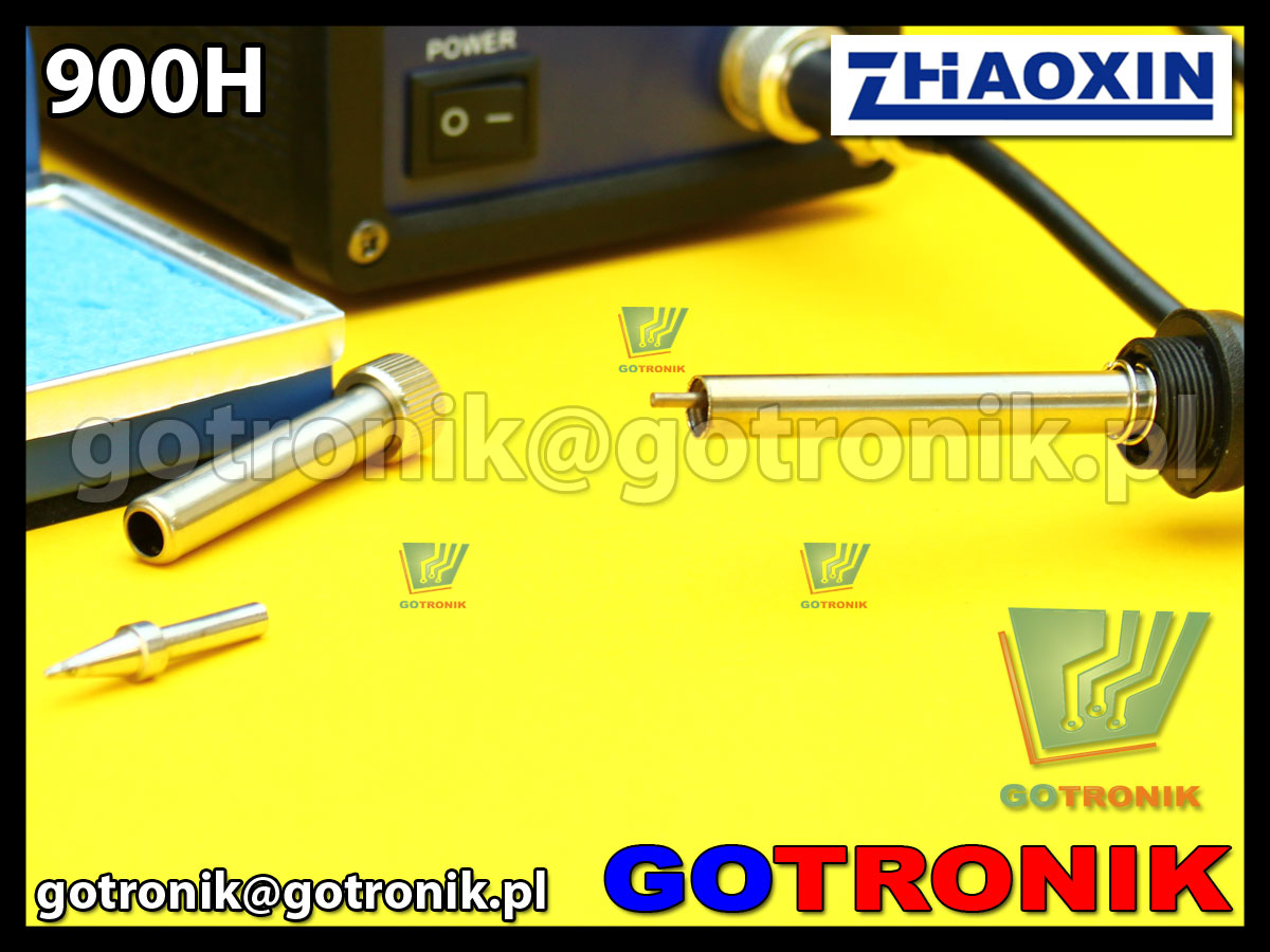 Stacja lutownicza Zhaoxin 900H 90W zasilana wysoką częstotliwością 400kHz HF lead free soldering station