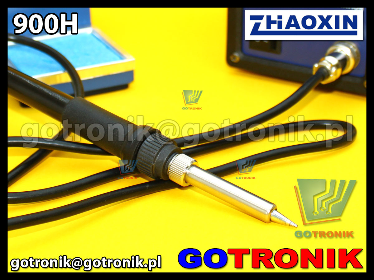 Stacja lutownicza Zhaoxin 900H 90W zasilana wysoką częstotliwością 400kHz HF lead free soldering station