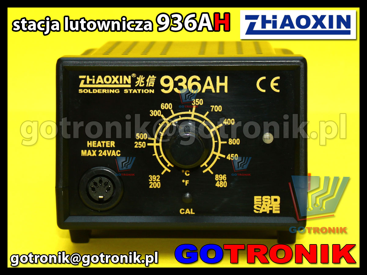 Stacja lutownicza 936AH Zhaoxin moc 75W ESD