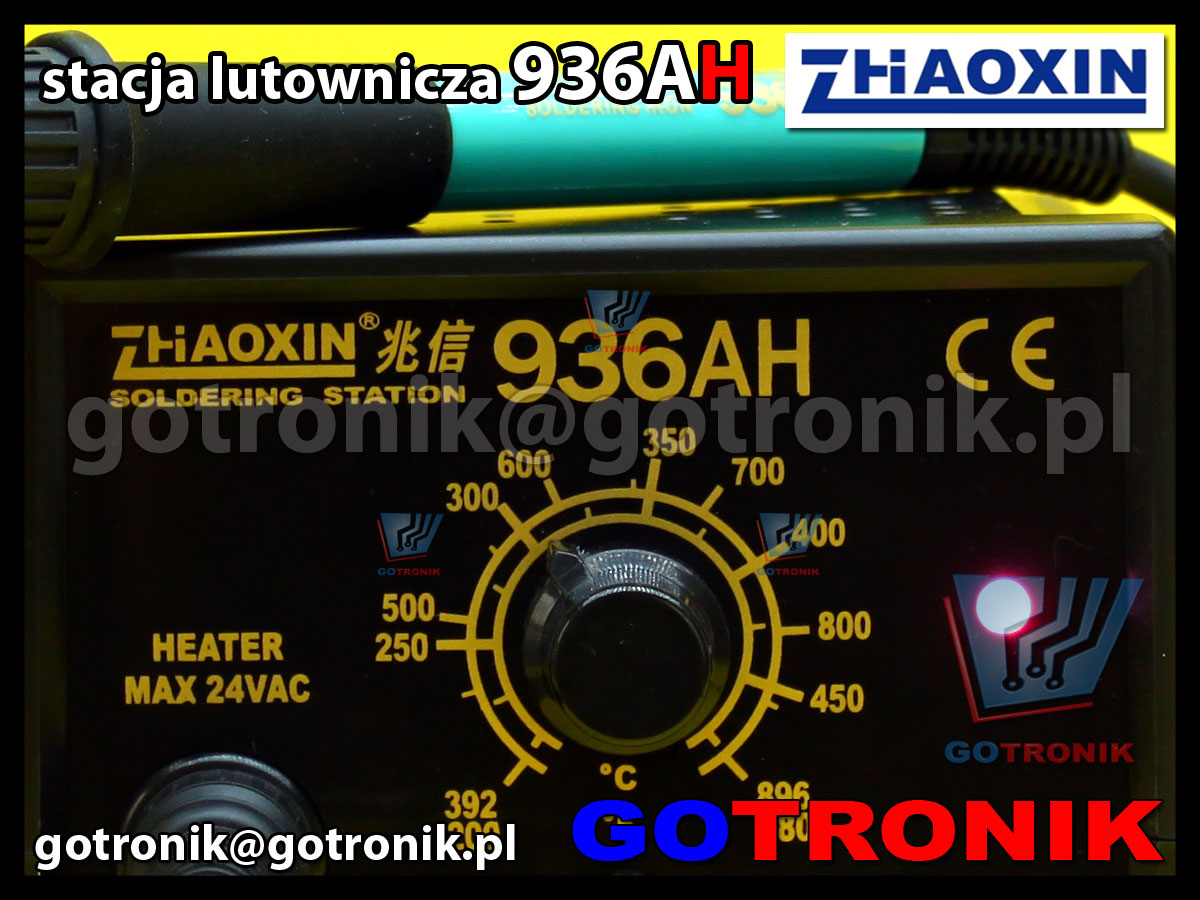 Stacja lutownicza 936AH Zhaoxin moc 75W ESD