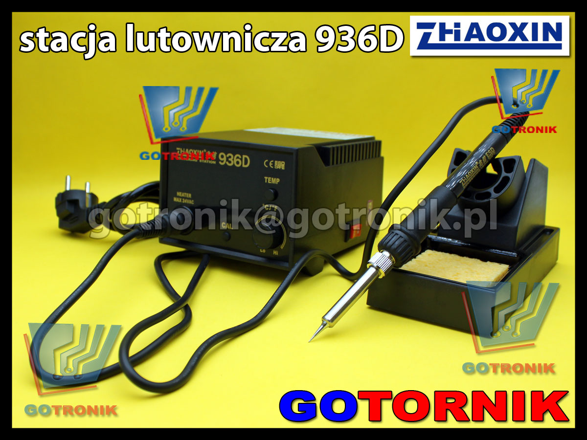 Stacja lutownicza 936D cyfrowa Zhoaxin w ofercie GOTRONIK