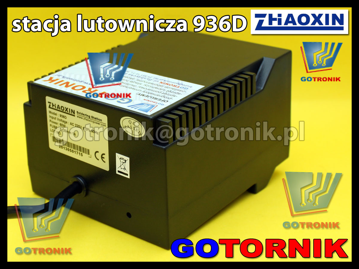 Stacja lutownicza 936D cyfrowa Zhoaxin w ofercie GOTRONIK