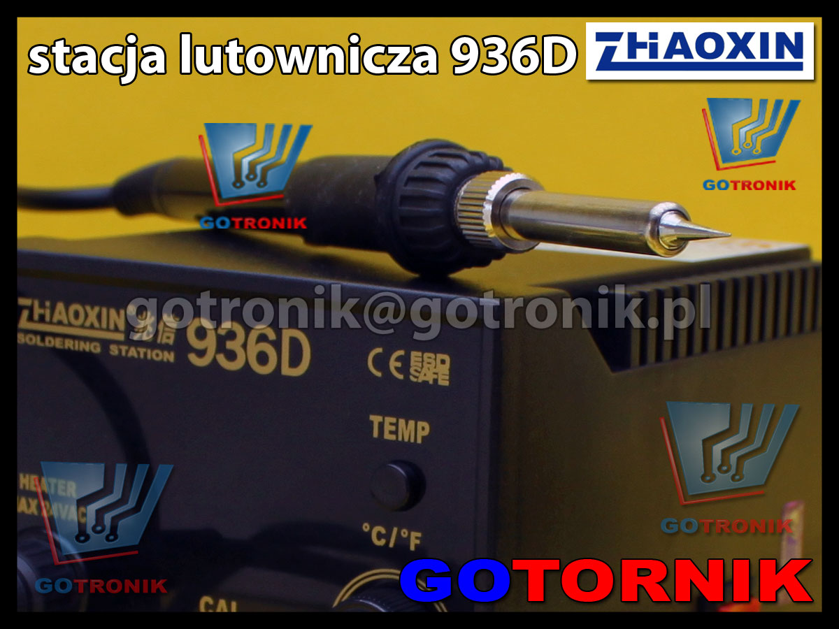 Stacja lutownicza 936D cyfrowa Zhoaxin w ofercie GOTRONIK