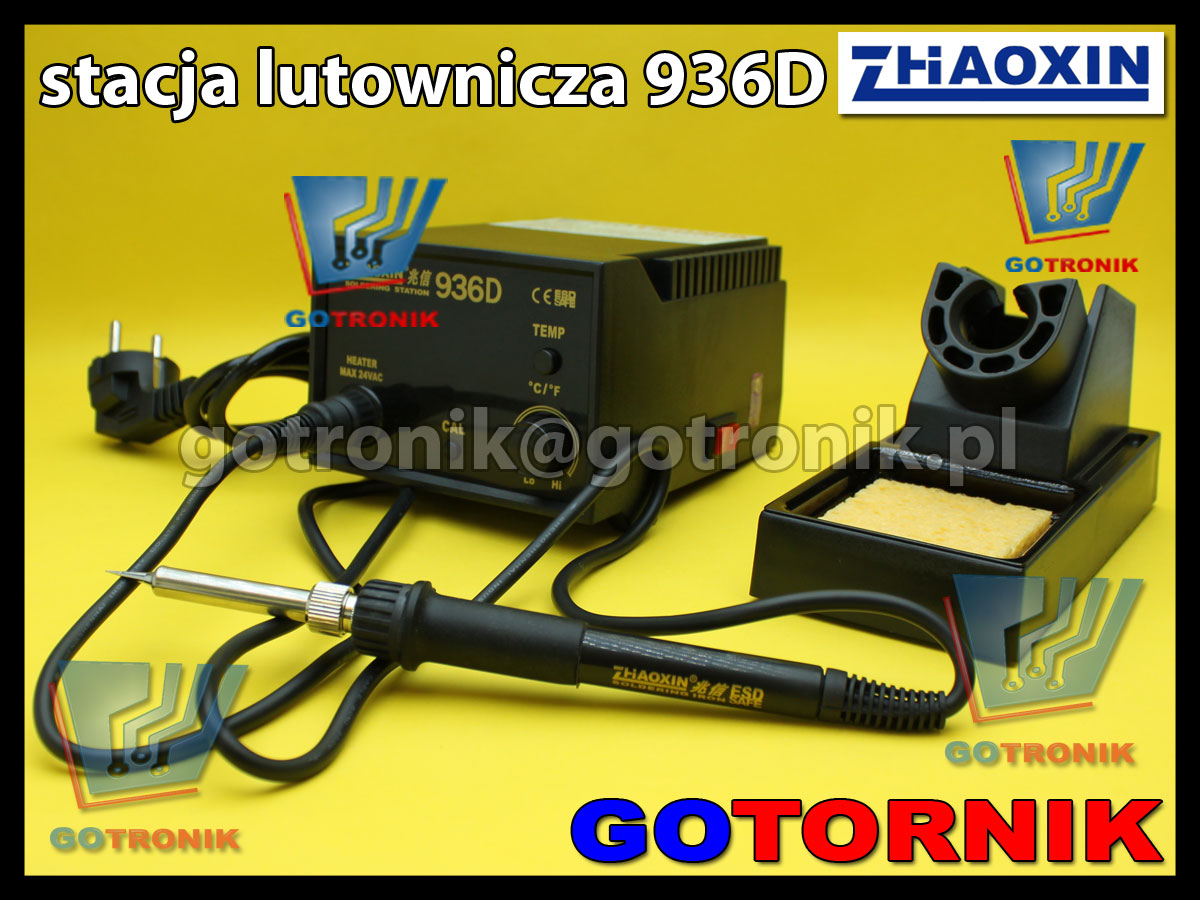 Stacja lutownicza 936D cyfrowa Zhoaxin w ofercie GOTRONIK