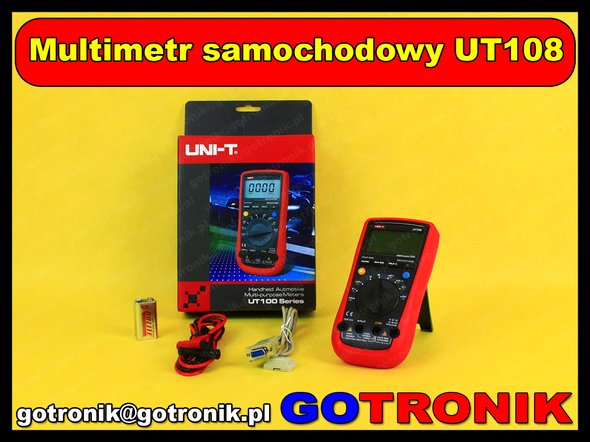 UT108 Unity uniwersalny multimetr UNI-T
