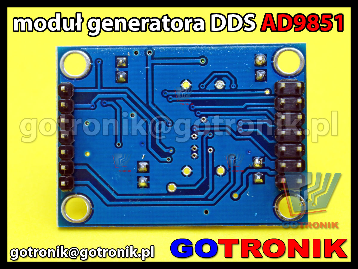 ad9851 dds generator 70mhz analog device