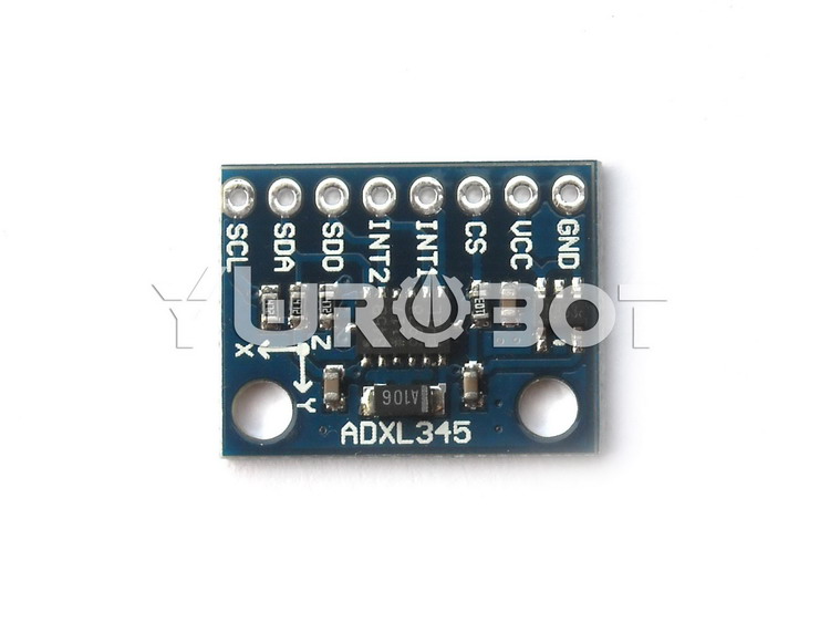 Moduł 3-osiowego akcelerometru ADXL345 z szeregowym interfejsem i2c