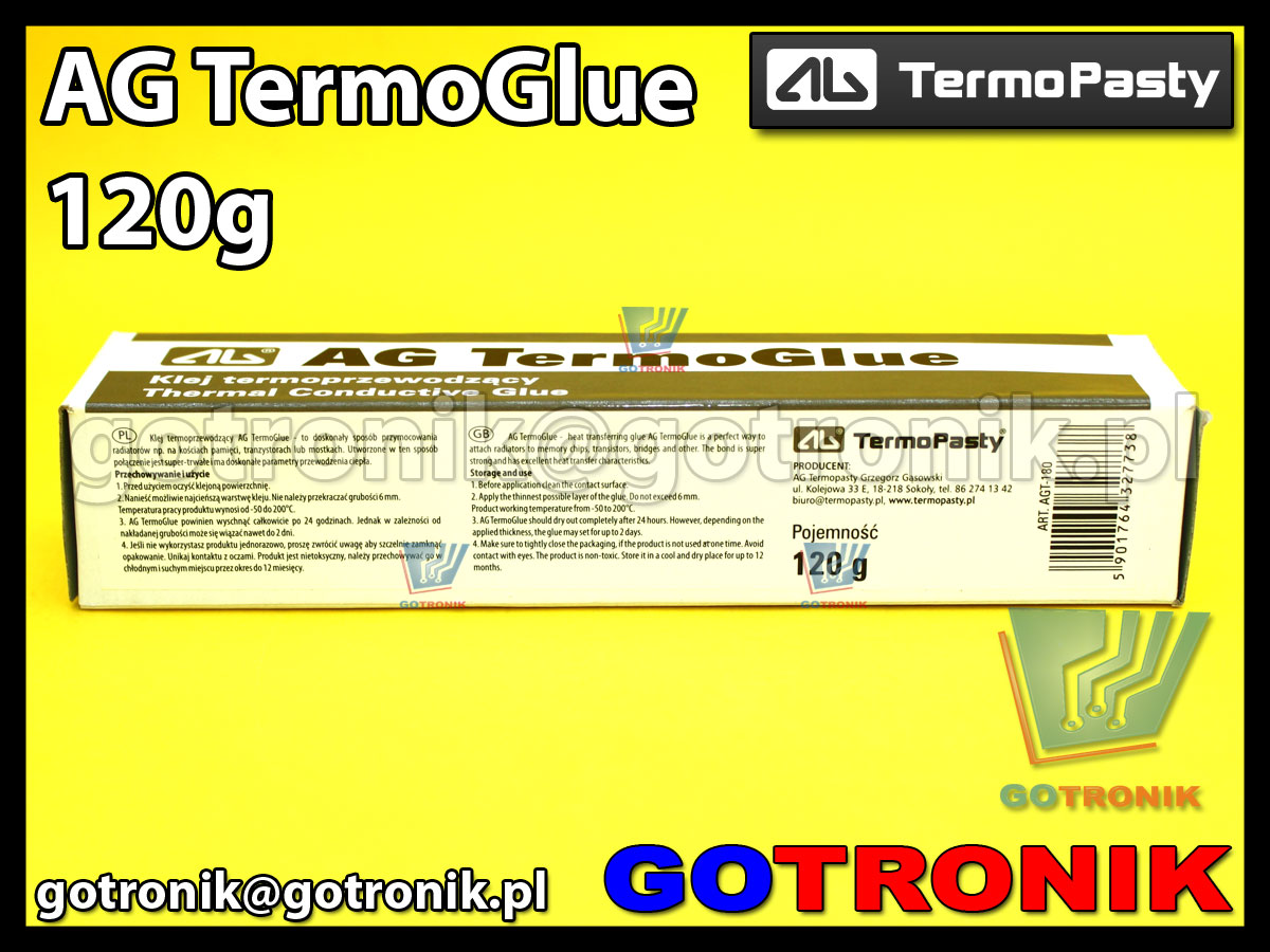 AG TermoGlue klej termoprzewodzący opakowanie 120g