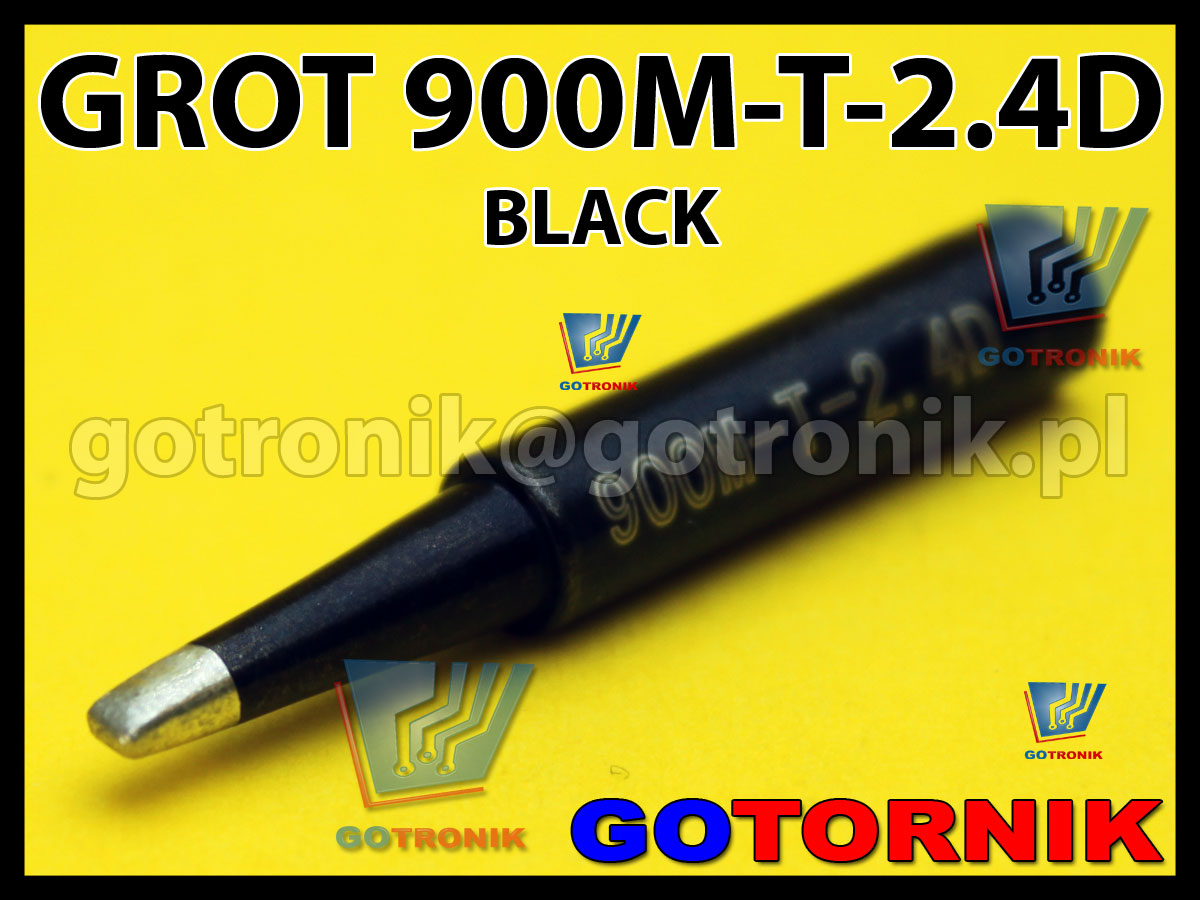 900M-T-2.4D grot BLACK
