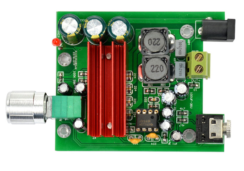 BTE-121 wzmaczniacz mocy audio TPA3116 klasa D 50W mono monoblock