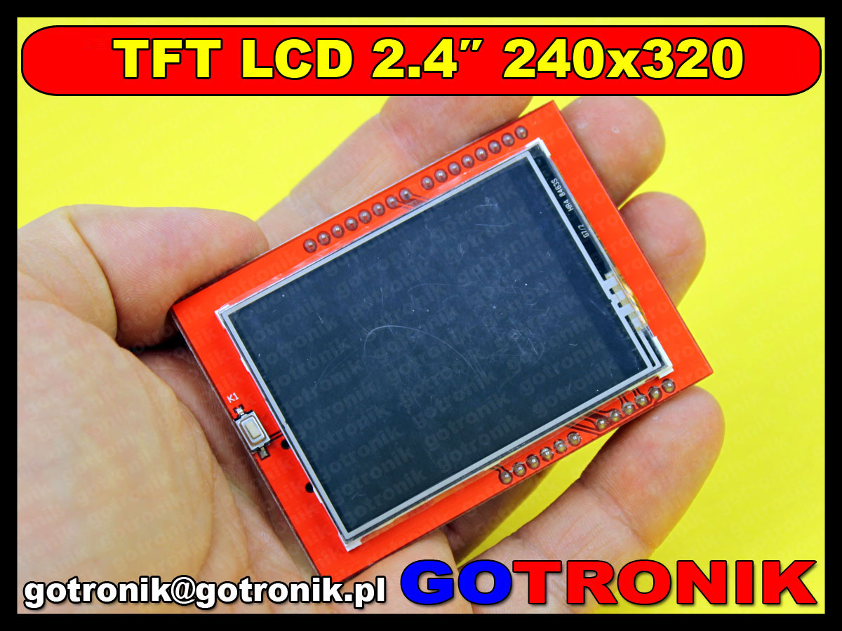 LCD module TFT 2.4 inch TFT LCD screen for Arduino UNO R3 Board and support mega 2560