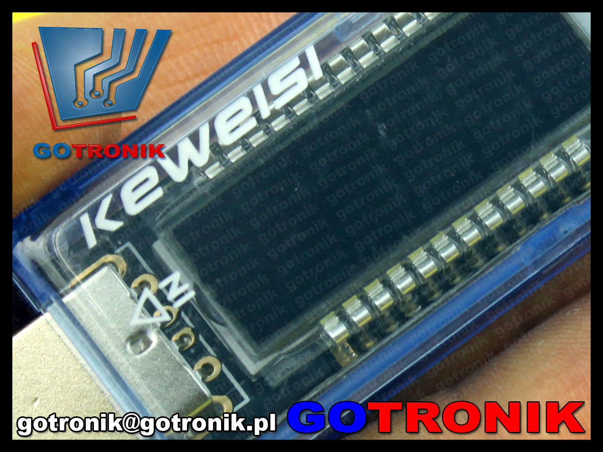 USB KWS KEWEISI-V20 miernik tester charge doctor