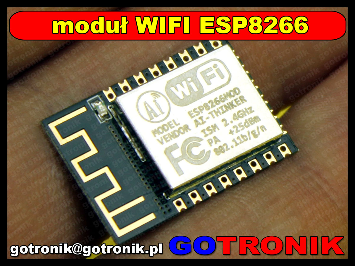moduł komunikacyjny ESP8266 WIFI SPI