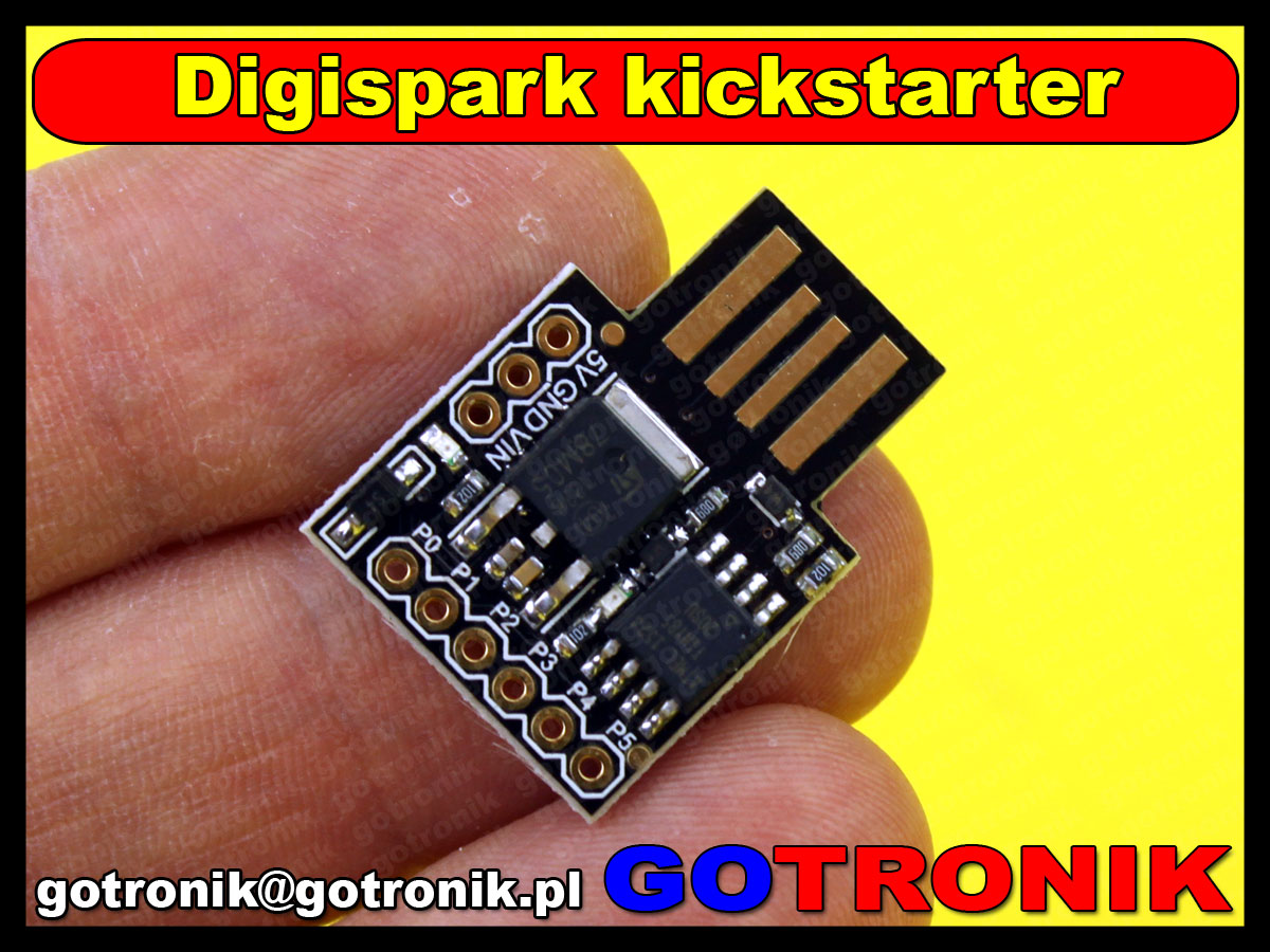 Digispark kickstarter Arduino AtTiny85 USB