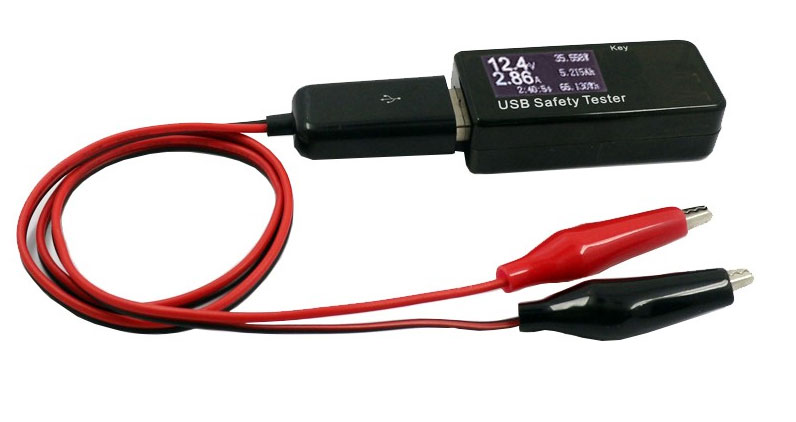 BTE-357 przewód adapter przejściówka USB A na krokodyle BTE357