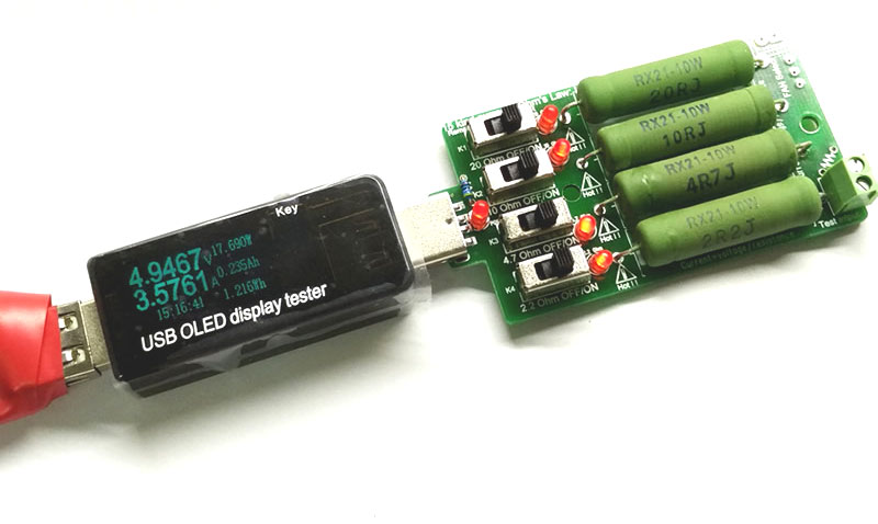 BTE-359 obciążenie rezystorowe USB 40W