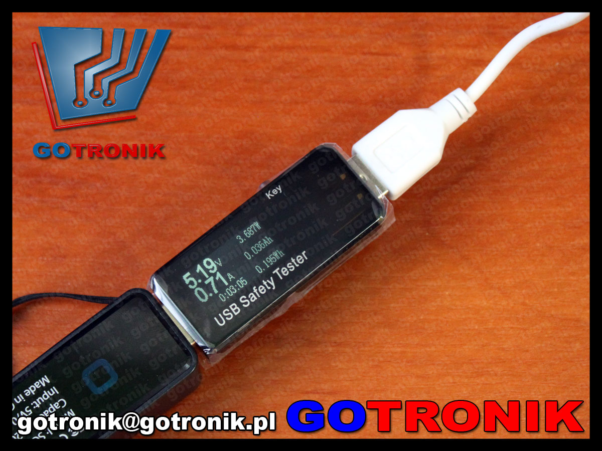 BTE-372 BTE372 miernik USB J7-t j7t doctor charger napięcia prądu mocy