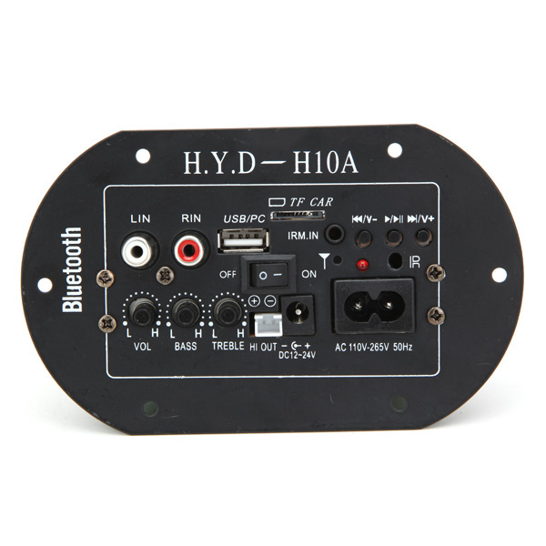 wzmaczniacz mocy audio H.y.d-h10a odtwarzacz mp3 usb bluetooth sdcard BTE-377