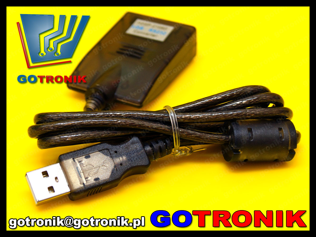BTE-454 konwerter przejściówka adapter USB2.0 USB 2.0 to RS232 Serial DB9 FTDI FT232RL