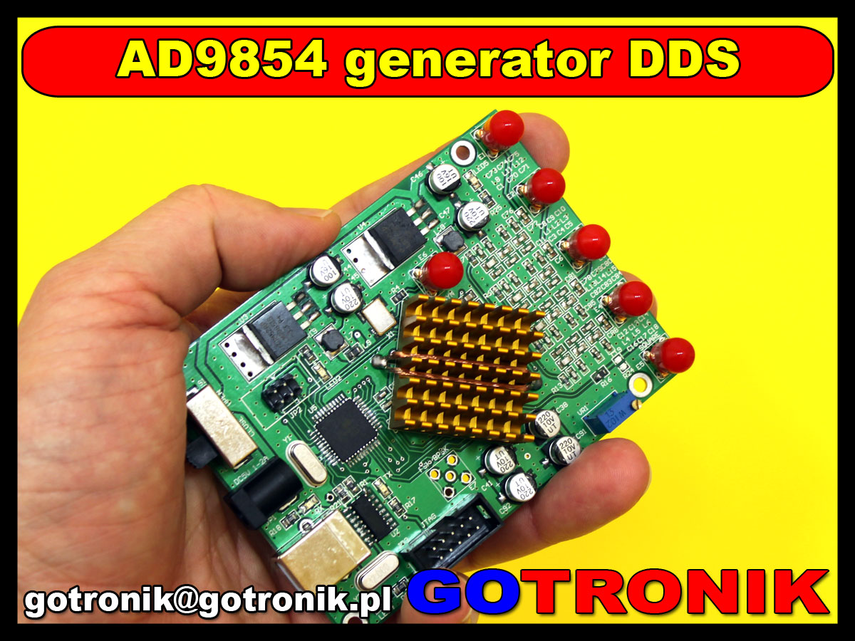 BTE-458 AD9854 DDS generator 100MHz