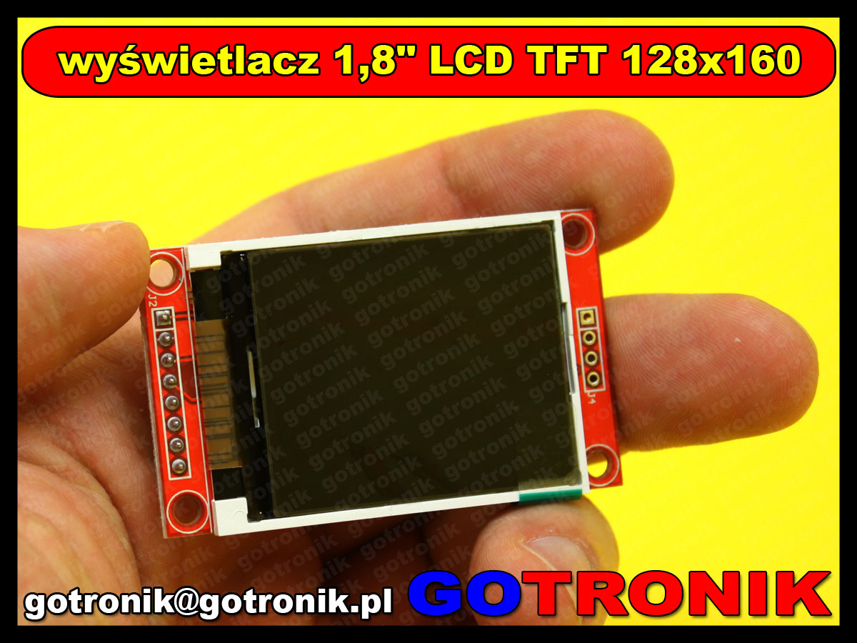 BTE-463 wyświetlacz LCD TFT 1,8cala 128x160 SPI SDcard lcd1602