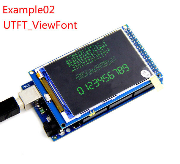 bte-467 ILI9341 3,5 cala wyświetlacz TFT LCD 320X480 dla arduino MEGA 2560 R3