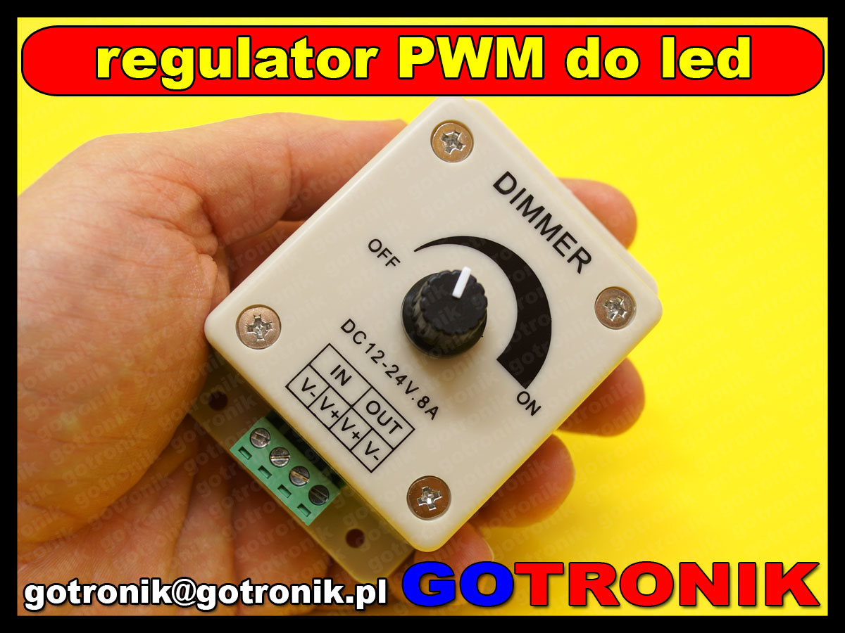 BTE-506 steronik regulator mocy DC generator PWM BTE506 dimmer