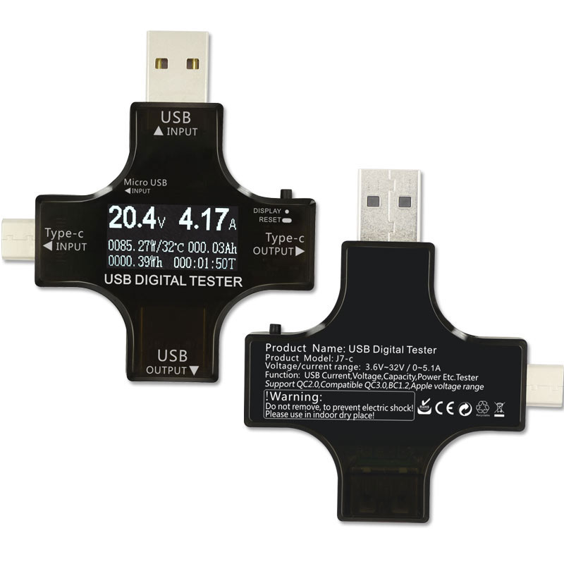 miernik portu USB J7-c otorch BTE-542 doctor charger 