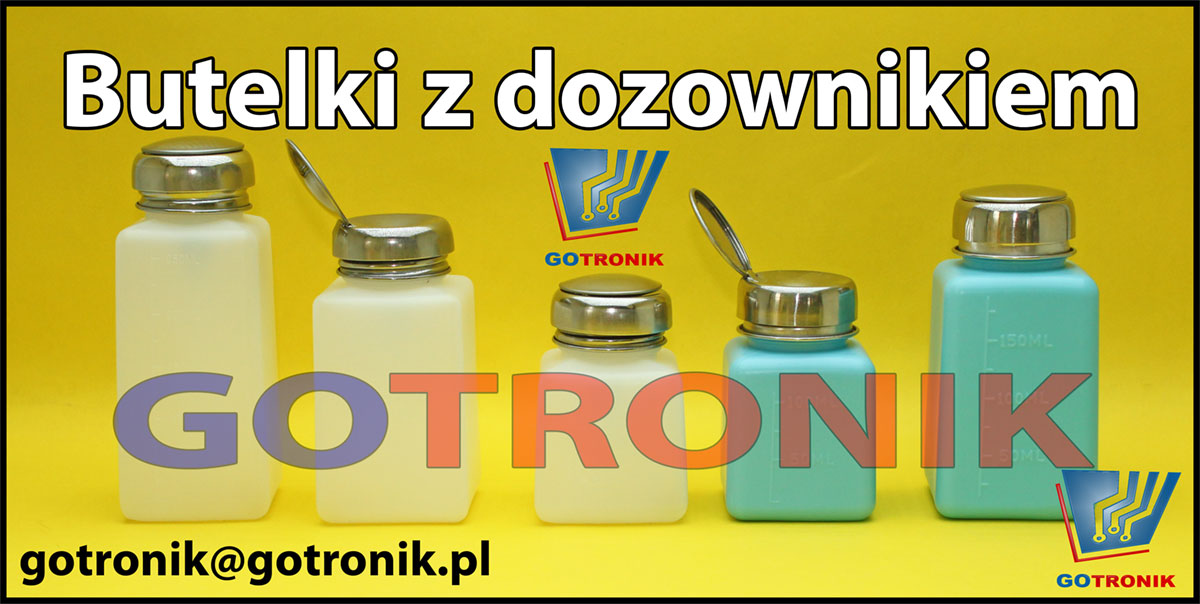 Butelki z dozownikiem w ofercie GOTRONIK