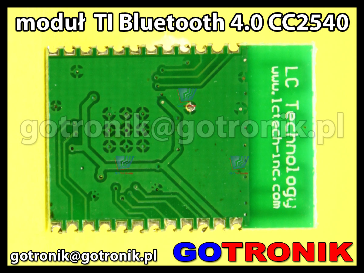 Moduł CC2540 TI Bluetooth 4.0 chip 