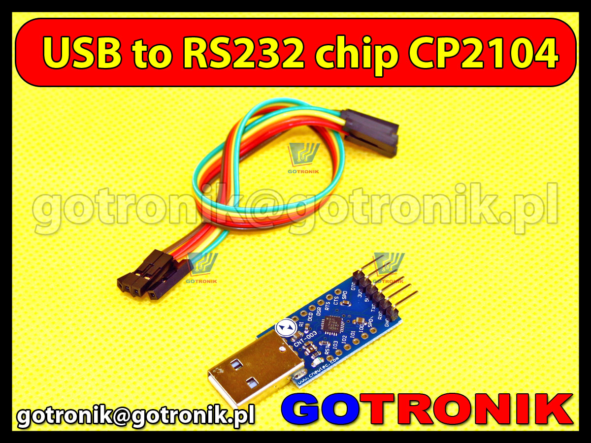 konwerter SINGLE-CHIP USB-TO-UART BRIDGE Cp2104