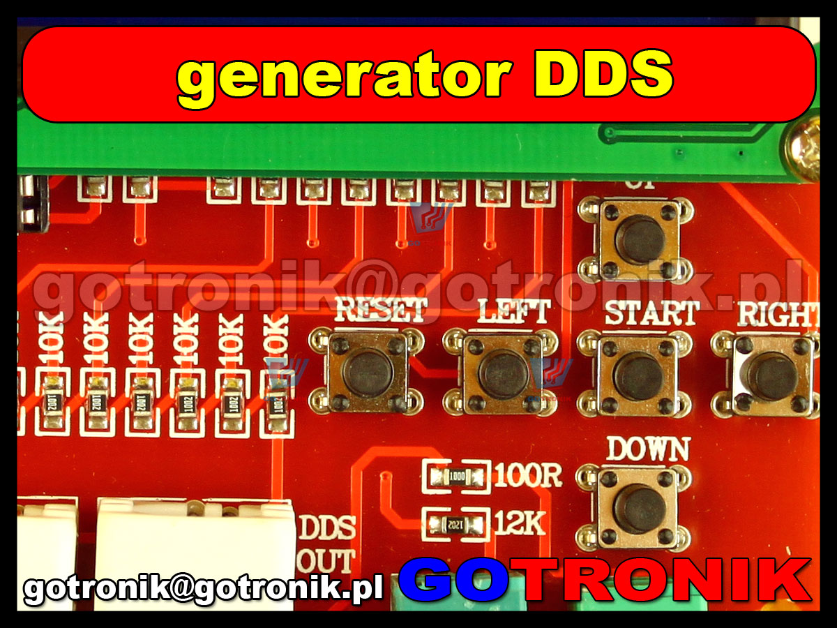 Generator AVR DDS V2.0 signal generator funkcyjny